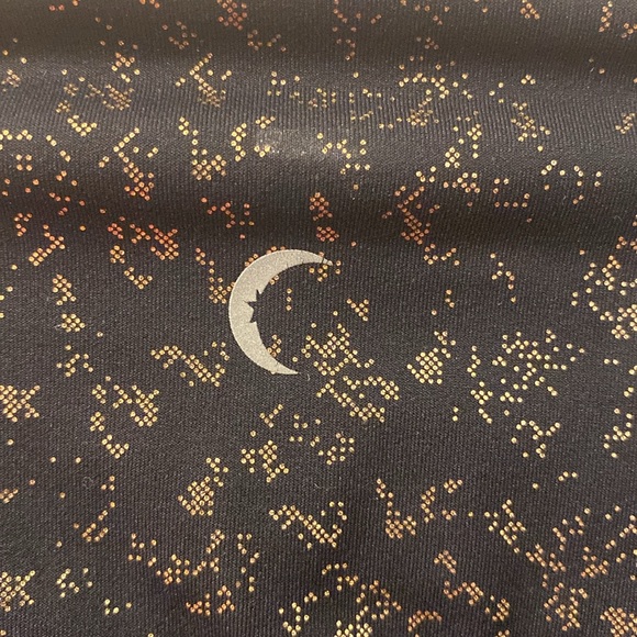 ZYIA Active Black Rose Gold Flake Light n Tight Hi-Rise Legging Size 12 - Picture 9 of 12